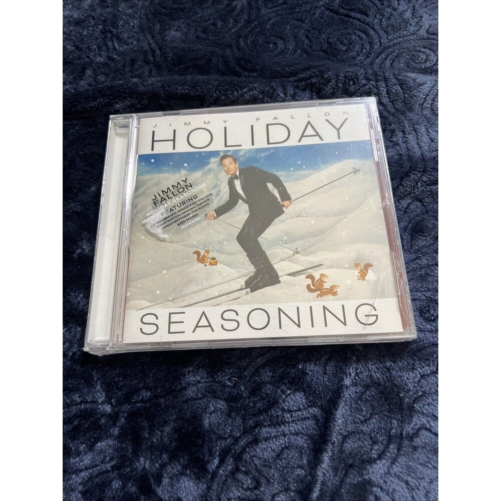 Jimmy Fallon Holiday Seasoning Music CDs New